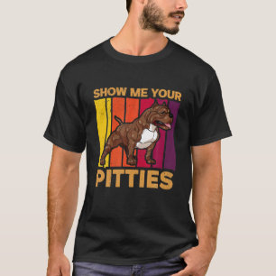 Camiseta Mostre-me suas fotos - Pitbull Lover cita Standa