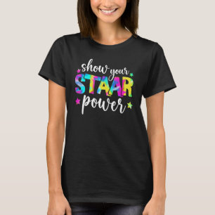 Camiseta Mostre o seu exame de teste de empate de alimentaç
