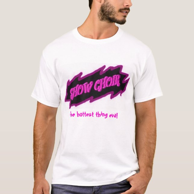 Camiseta Mostre o soprano do coro (Frente)
