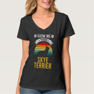 Camiseta Mostre seu cão Skye Terrier