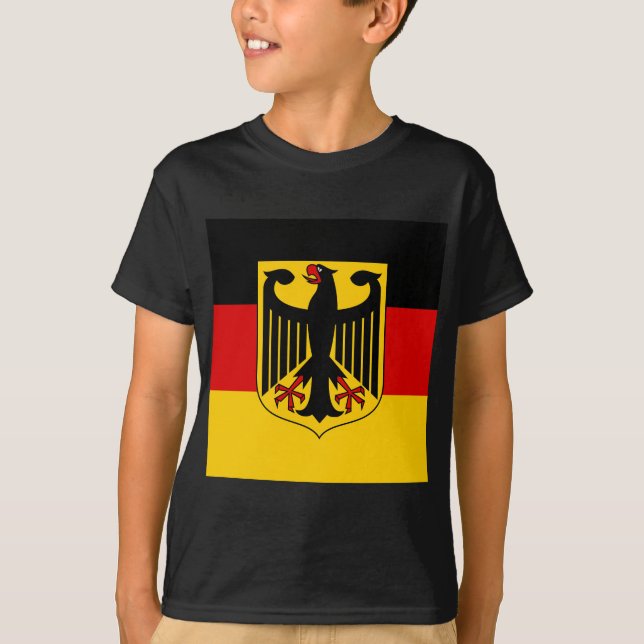 Camiseta Mostre suas cores - Alemanha (Frente)