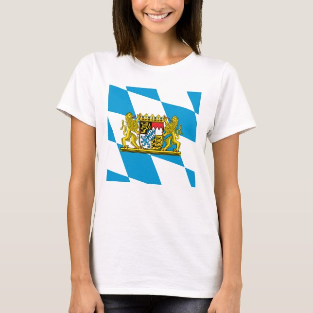 Camiseta Mostre suas cores - Bayern/Baviera (Frente)