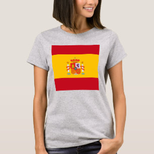 Camiseta Mostre suas cores - Espanha