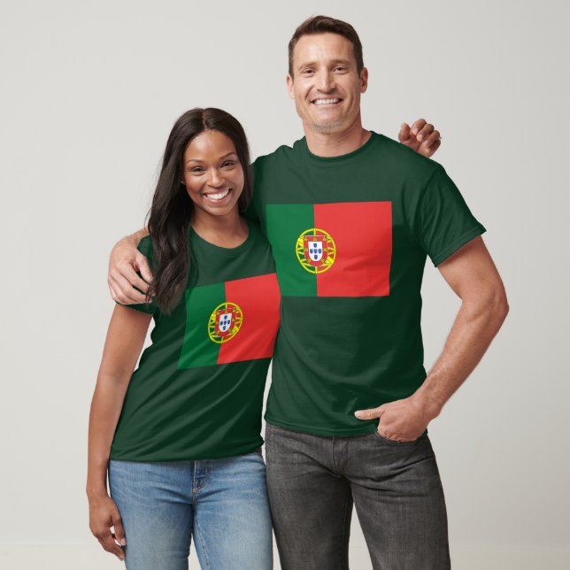 Camiseta Mostre suas cores - Portugal (Unissex)