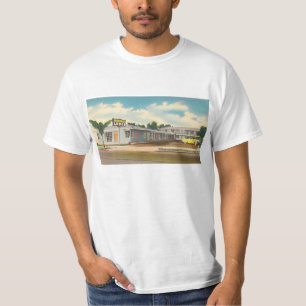 Camiseta Motel Antigo, Hotel Golden West Lodge com Palmeira