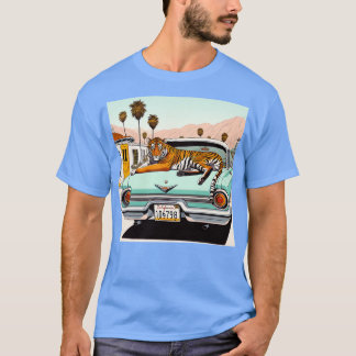 Camiseta Motel Engraçado de Verão, amante do Tiger, 2024