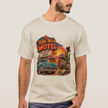 Motel Wild West Vintage Rota 66 Carro Clássico 