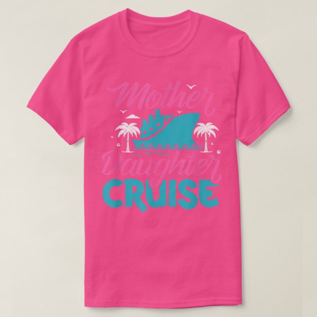 Camiseta Mother Daughter Cruise Travel Family Vacation Trav (Frente do Design)
