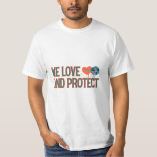 Camiseta Mother Earth we love and protect