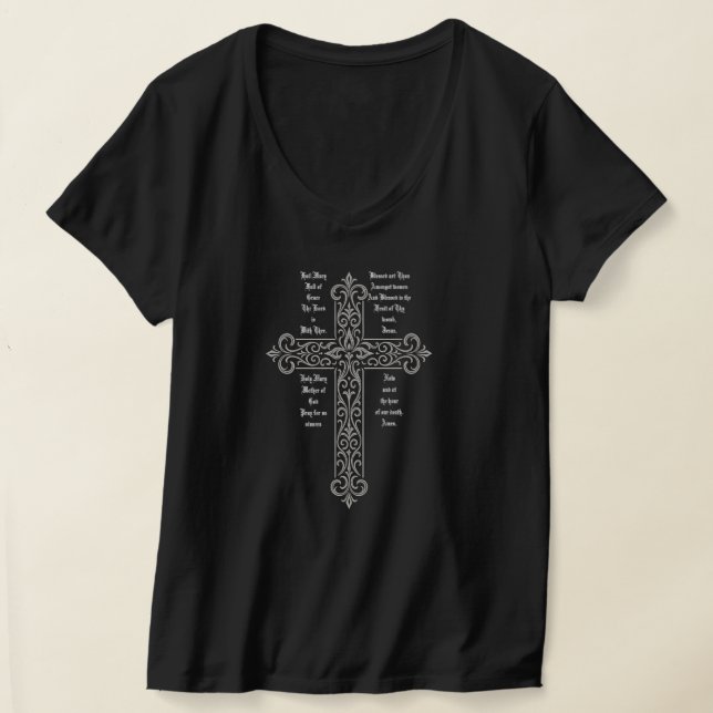 Camiseta Mother Mary and the Holy Trinity (Postura )