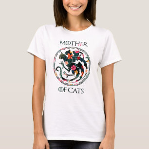 Camiseta Mother of cat shirt