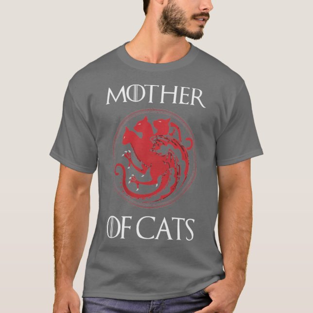 Camiseta Mother of Cats Scoop (Frente)