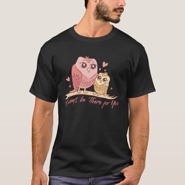 Camiseta Mother Owl Bird Family Quotes (Frente)