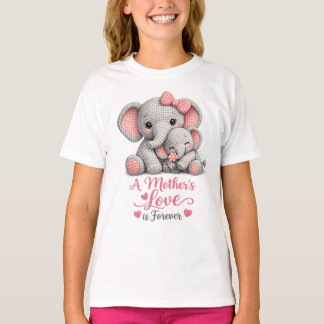 Camiseta Mother’s Day Elephant Mom Art_ Mother'day special 