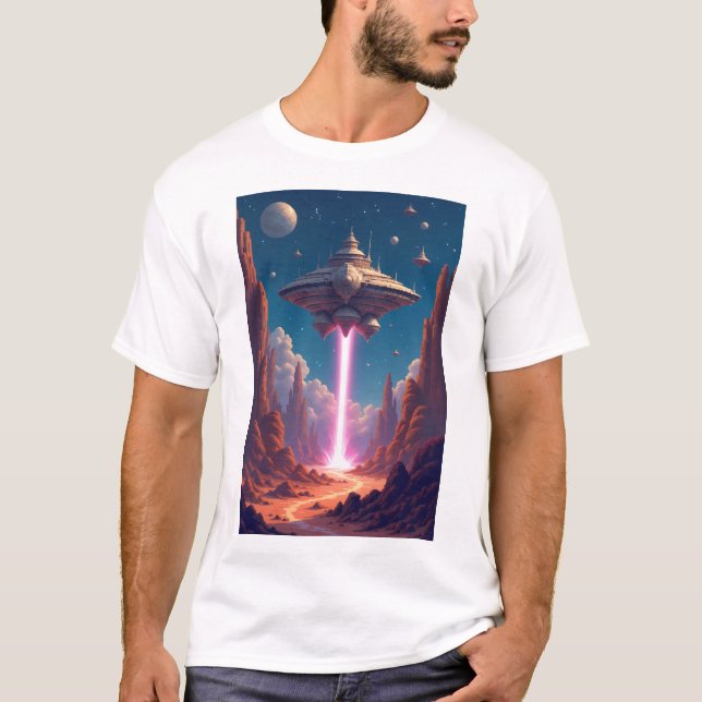 Camiseta MotherShip Desert (Frente)