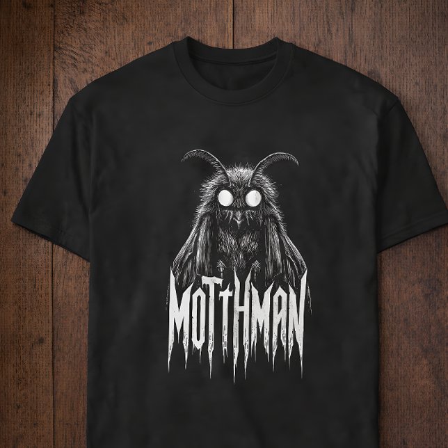 Camiseta Mothman Cryptid Horror Gothic Paranormal Creature  (Criador carregado)