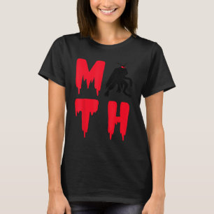 Camiseta Mothman Folklore Moth Creature Cryptozoology Crypt