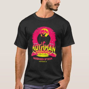 Camiseta Mothman Harbinger da Criatura Cristóide Dom Cute