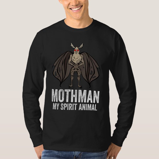 Camiseta Mothman is My Spiritual Animal (Frente)