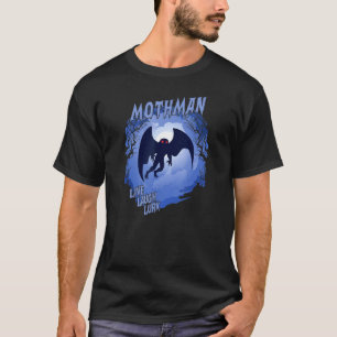 Camiseta Mothman Live Laugh Lurk Cryptid