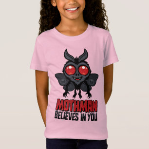 Camiseta Mothman Motivacional Acredita em Você