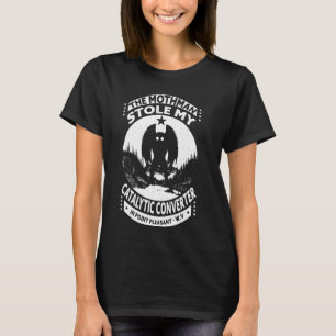 Camiseta Mothman Roubou Meu Catalisador Conversor Moth Man 