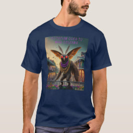 Camiseta Mothman vai a Nova Orleans