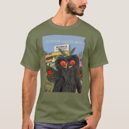 Camiseta Mothman vai para a Índia