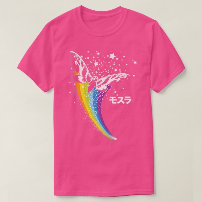 CAMISETA MOTHRA RAINBOW 1 (Frente do Design)