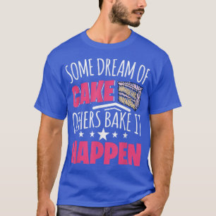 Camiseta Motif Baking para padeiros de bolos e cozinheiros