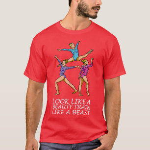 Camiseta Motif de ginástica para Acrobats e ginastas 23