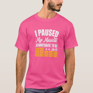 Camiseta Motif De Teatro Para Atores Teatrais 1