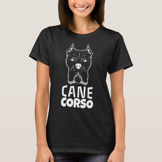 Camiseta Motif do Excelente Cane Corso (Frente)