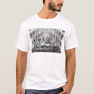 Camiseta Motim no teatro do jardim de Covent em 1763