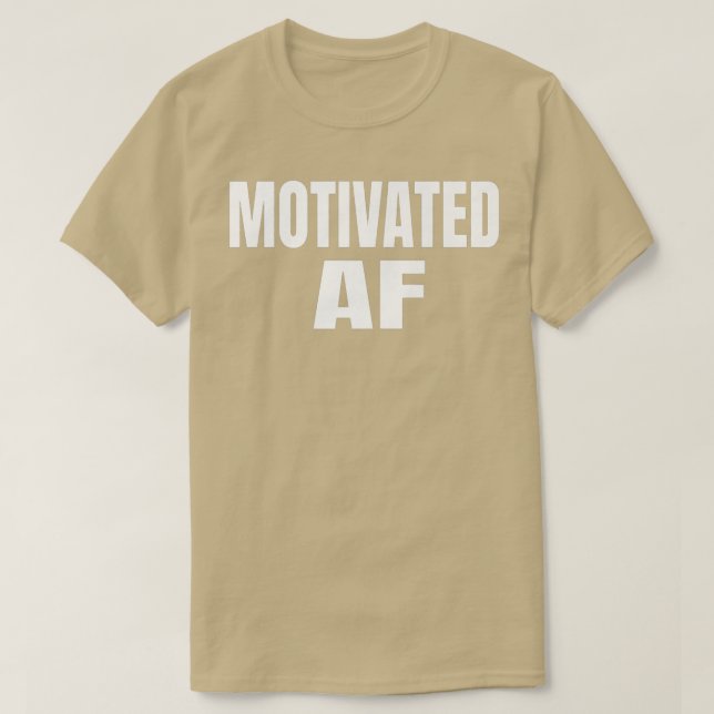 Camiseta Motivação a ser motivada AF (Frente do Design)