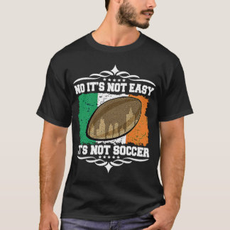 Camiseta Motivação Artística Irlanda Bandeira Rugby Cota