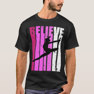Camiseta Motivação Crente com Ventilador da Equipe de Dança