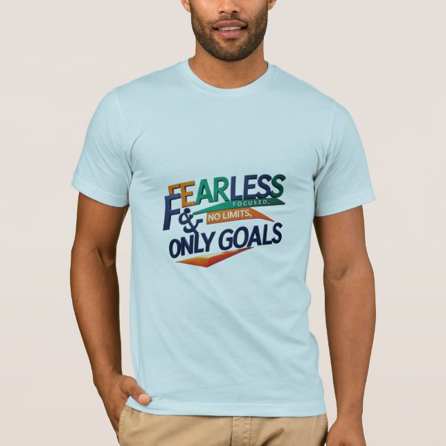 Camiseta Motivação da Capa Curta Bella+Canvas (Frente)