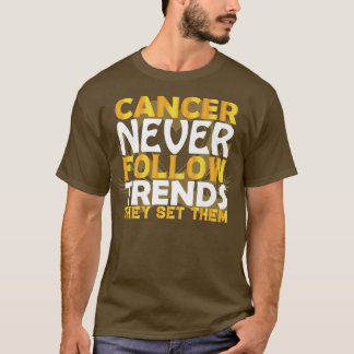 Camiseta Motivação da Consciência do Cancer Infantil Ribbo 