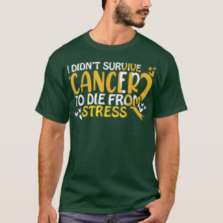 Camiseta Motivação da Consciência do Cancer Infantil Ribbo