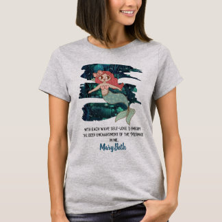 Camiseta Motivação da Sereia Whimsical