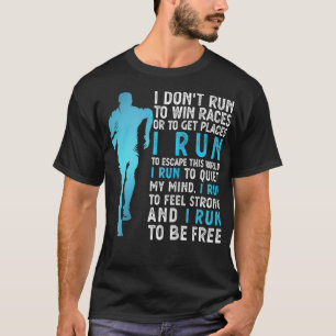 Camiseta Motivação das Mulheres Corredoras Atl