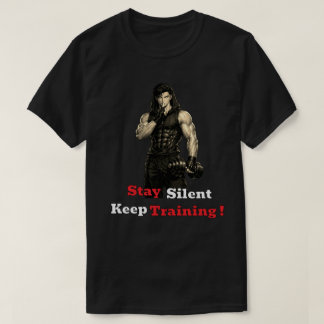 Camiseta Motivação de Academia de Animes