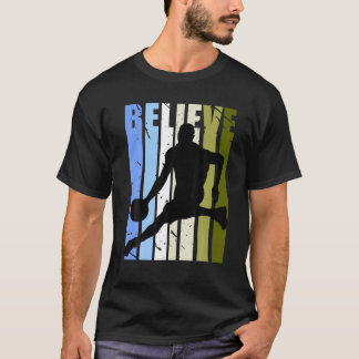 Camiseta Motivação de Aniversário para Meninos Acreditam em