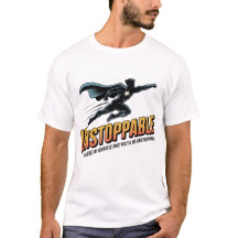 Motivação de Corredor Super-Herói Design Retro