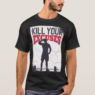 Camiseta Motivação de malhação - Gy de Exposição de Cotação