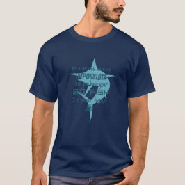 Camiseta Motivação de pesca| Peixe-espadim| Sempre