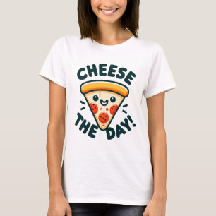 Camiseta Motivação De Queijo - Diga Com Queijo