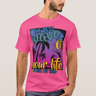 Camiseta Motivação de surfar no Havaí dizendo