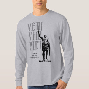 Camiseta Motivação de Veni Vidi Vidi Vici Mens